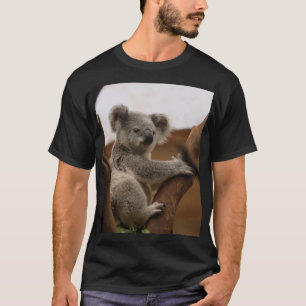 Schöner Blick Koala auf den Zweig Men's T-Shirt