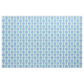 SCHÖNER BLUE CROSS I LIEBE JESUS FABRIC STOFF (Fat Quarter (45,7 x 55,9 cm))