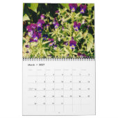 Schöner Blume Kalender (Mär 2027)