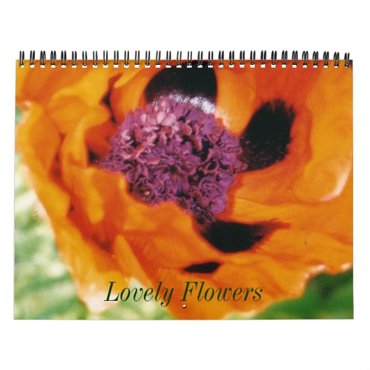 Schöner Blume-Kalender Kalender (Titelbild)