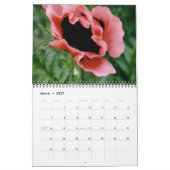 Schöner Blume-Kalender Kalender (Mär 2027)