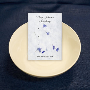 Schöner Blumenerring   6 Stuhlsichtkarten Visitenkarte