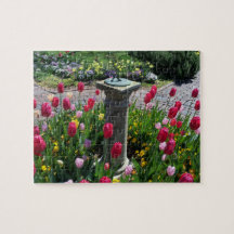 Schöner Blumengarten