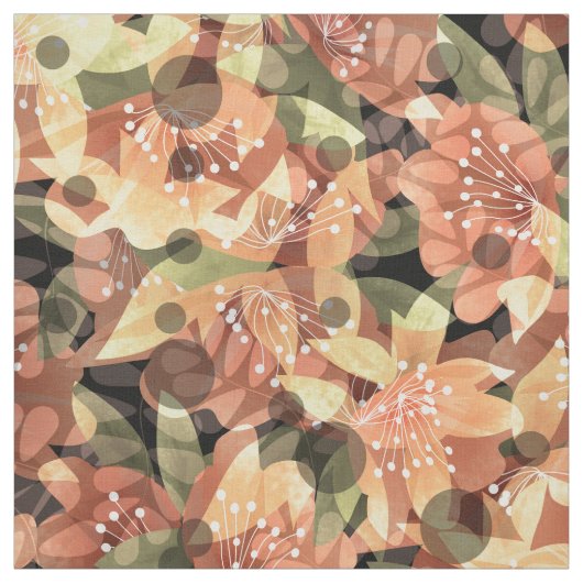 Schöner, blumengeschmückter Hintergrund, elegant, Stoff (Muster)
