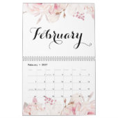 Schöner Blumenkalender 2025 Kalender (Feb 2027)