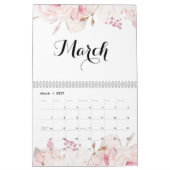 Schöner Blumenkalender 2025 Kalender (Mär 2027)