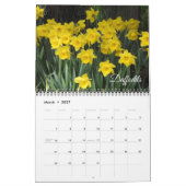 Schöner Blumenkalender Kalender (Mär 2027)