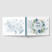 schöner Blumenkranz in den Blume Gästebuch (Voll)