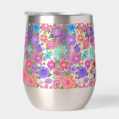 Schöner Blumenmuster Boho Style (Rechts)