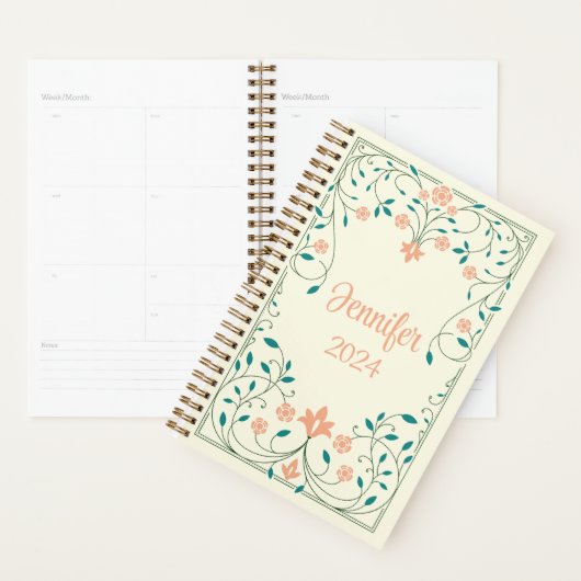 Schöner Blumenrahmen Planer (Anzeige)