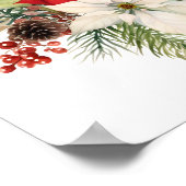 Schöner Blumenstrauß Poster (Ecke)