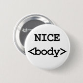 schöner Body HTML-Code Button (Vorne & Hinten)