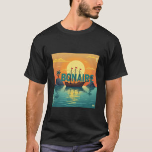 Schöner Bonairer Sonnenuntergang abc Inseln T-Shirt