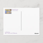 SCHÖNER BONNIEUX, PROVENCE, FRANKREICH POSTKARTE (Rückseite)