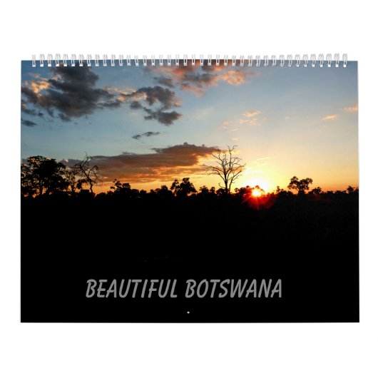 SCHÖNER BOTSWANA-KALENDER KALENDER (Titelbild)
