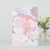 Schöner Bouquet mit Blume Briefpapier (Stehend Vorderseite)