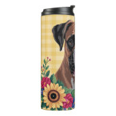 Schöner Boxerhund Thermosbecher (Nach links gedreht)