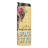 Schöner Boxerhund Thermosbecher (Nach rechts gedreht)