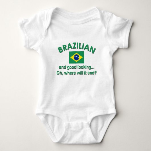 Schöner Brasilianer Baby Strampler (Vorderseite)