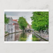 Schöner Bruge Canal Postkarte (Vorderseite)