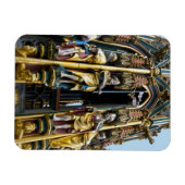 Schöner Brunnen in Nürnberg Magnet (Horizontal)