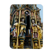 Schöner Brunnen in Nürnberg Magnet (Vertikal)