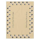 Schöner Buckskin Pinto Sinti und Roma Vanner Entwu Tischdecke (Vorderseite)