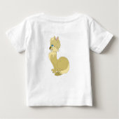 Schöner Cat Baby T - Shirt (Rückseite)