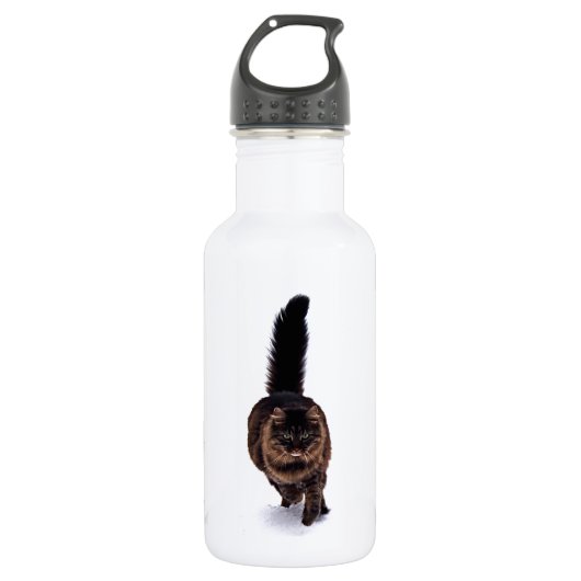 SCHÖNER CAT EDELSTAHLFLASCHE (Vorderseite)