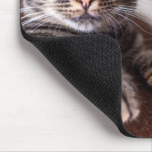 Schöner Cat Resting 2024 Kalender Mousepad (Ecke)