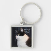 Schöner Cat Schlüsselanhänger (Vorne)