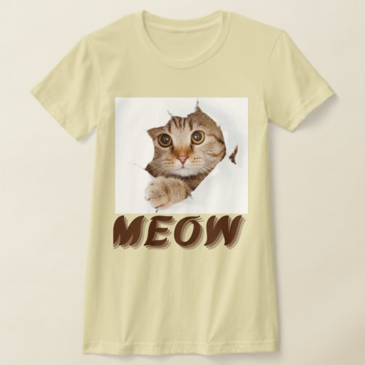 Schöner Cat T - Shirt Design (Ablage )