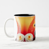 Schöner chinesischer Drache - Neujahr 2024 2TMug Zweifarbige Tasse (Links)