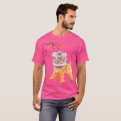 Schöner chinesischer Löwentanz T-Shirt (Vorne ganz)