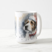 SCHÖNER CHRISTMAS TERRIER DOG KAFFEETASSE (VorderseiteRechts)