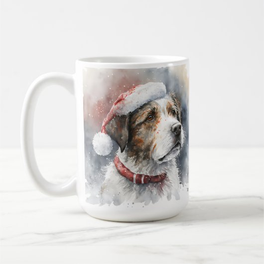 SCHÖNER CHRISTMAS TERRIER DOG KAFFEETASSE (Links)
