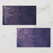 Schöner Cirrocumulus Visitenkarte (Vorne/Hinten)