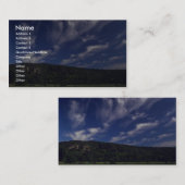 Schöner Cirrus Visitenkarte (Vorne/Hinten)