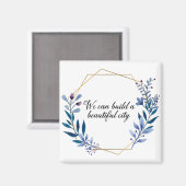 Schöner City Godspell-Anführungsmagnet Magnet (Vorderseite/Rückseite)