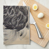 schöner Cocker Spaniel Geschirrtuch (Viertel Falte)