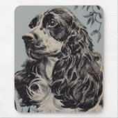 schöner Cocker Spaniel Mousepad (Vorne)