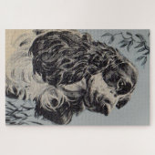 schöner Cocker Spaniel Puzzle (Horizontal)