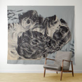 schöner Cocker Spaniel Wandteppich (Beispiel (Horizontal))