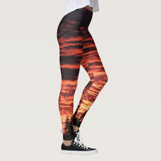 Schöner Colorado-Sonnenuntergang Leggings (Rechts)