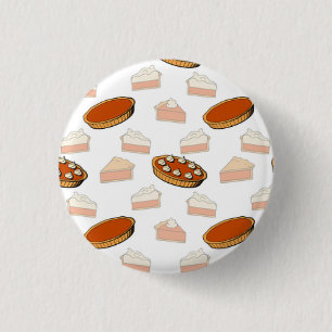 Schöner Cooler, schöner Kürbiskuchen Button