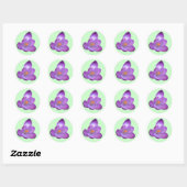 Schöner Crocus Sticker (Blatt)