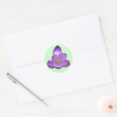 Schöner Crocus Sticker (Umschlag)
