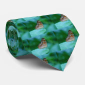 Schöner Danaus Plexippus Butterfly auf dem Leaf. Krawatte (Gerollt)