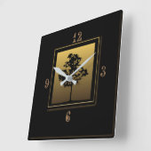 Schöner Deko Quadratische Wanduhr (Winkel)