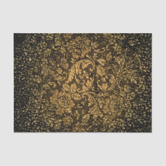 Schöner dekorativer Damast Seidenpapier (Vorderseite)